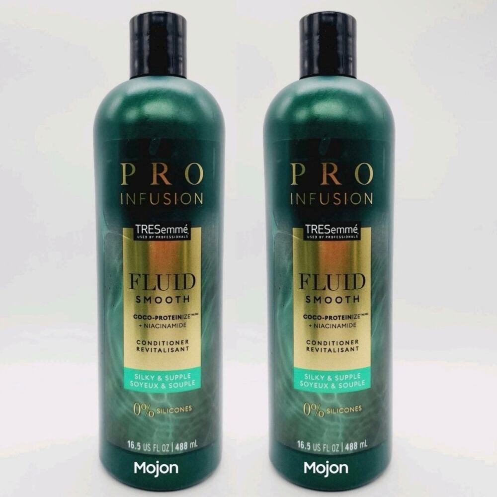 Tresemme Pro Infusion Fluid SMOOTH Silky & Supple Conditioner 2PK x 16.5 fl oz